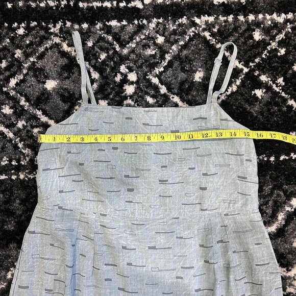Make It Good light blue tencel sundress size Medium Indie Brand - Picture 7 of 7